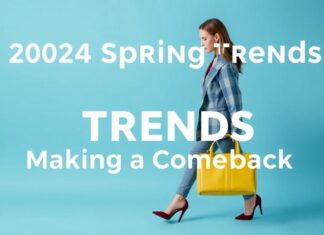 2024 Bahar Moda Trendleri: Stille Dönüşen Renkler ve Stil Yönetimi 2024 Spring Fashion Trends: Colors and Style Management Making a Comeback