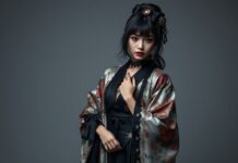 Gothic Tarzın Sırları: Kimono Modası ile Karanlık ve Elegansı Birleştirme Gothic Tarzın Sırları: Combining Darkness and Elegance with Kimono Fashion