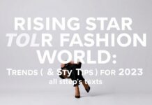 Moda Dünyasında Yükselen Yıldızlar: 2023’nin Trendleri ve Stil İpucuları Rising Stars in the Fashion World: Trends and Style Tips for 2023