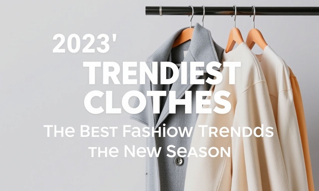 2023 Yılının En Trend Giysiler: Yeni Sezonun En Çok Beğenilen Modaları
