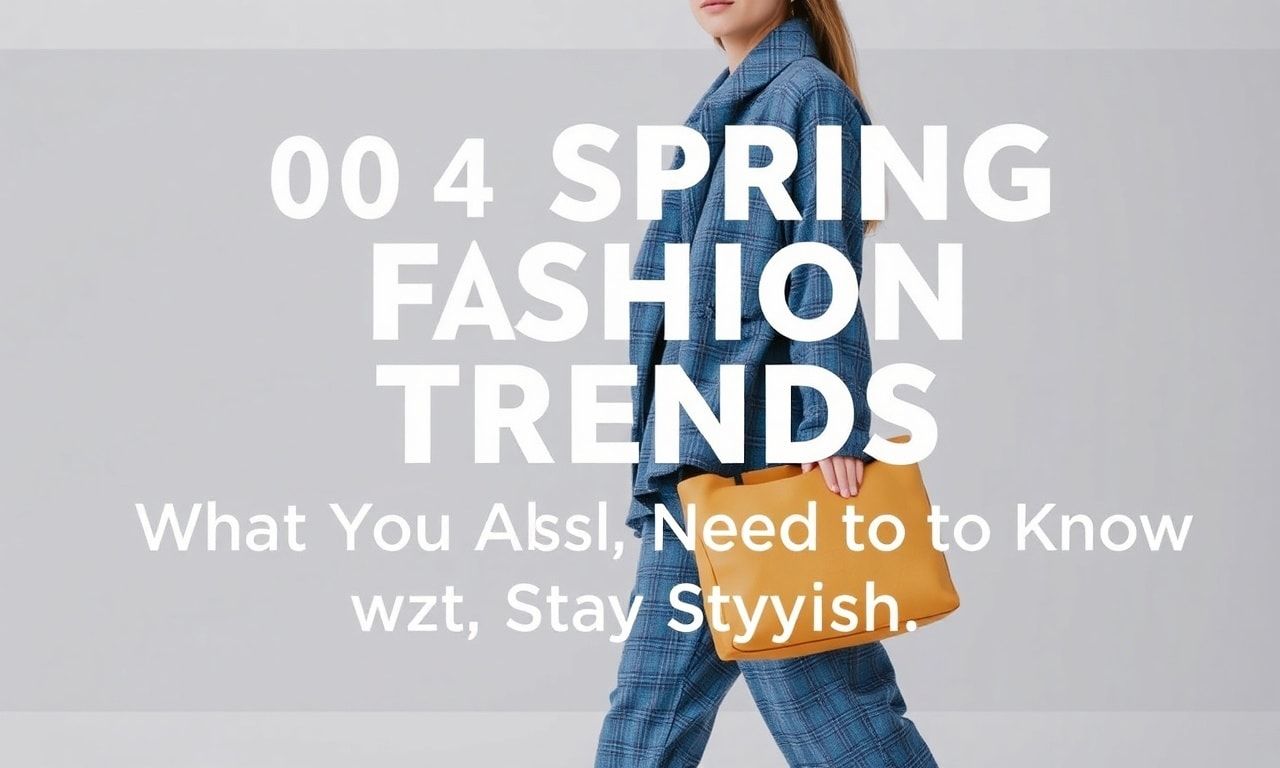 2024 Bahar Moda Trendleri: Stilde Güncel Olmak İçin Mutlaka Bilmeniz Gerekenler