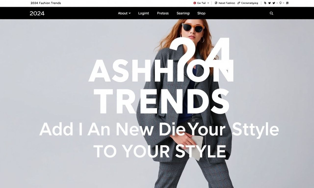 2024 Moda Trendleri: Stilinizle Yeni Bir Boyut Ekleyin