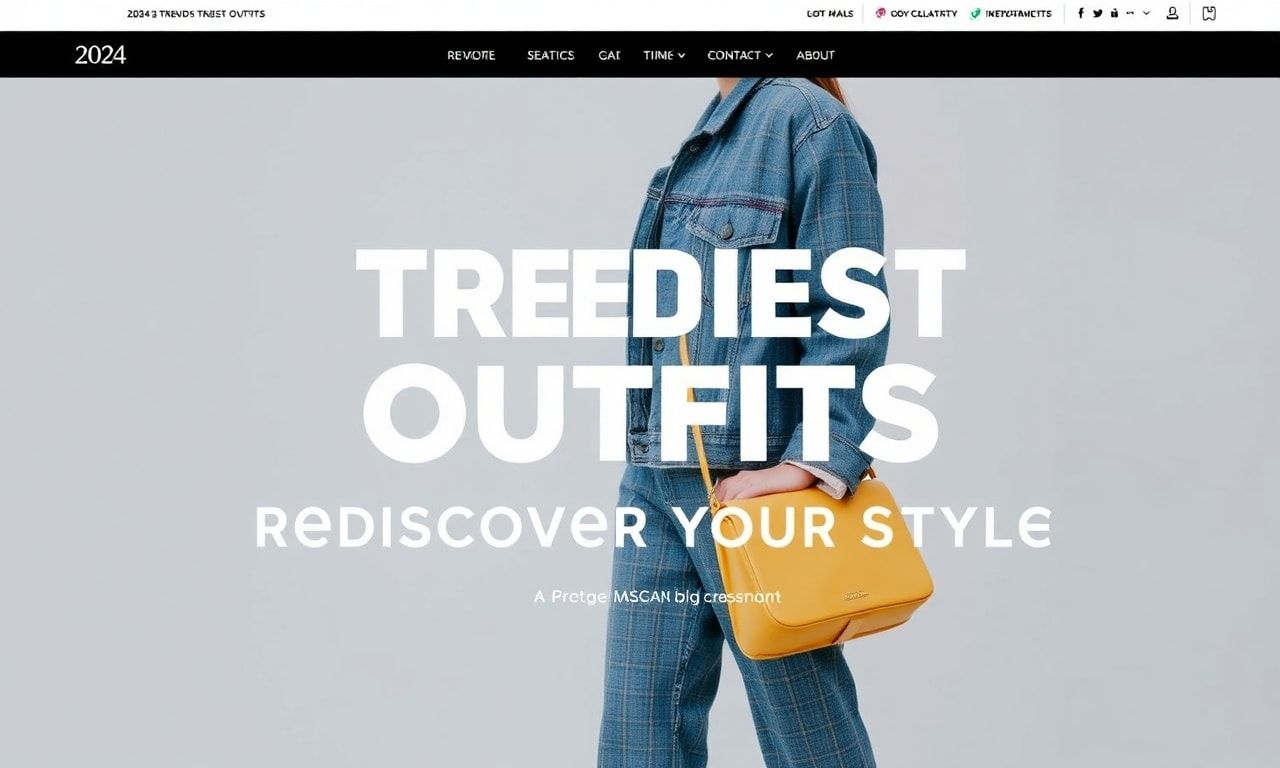 2024'ün En Trend Giysileri: Stilinizi Yeniden Tanıtın