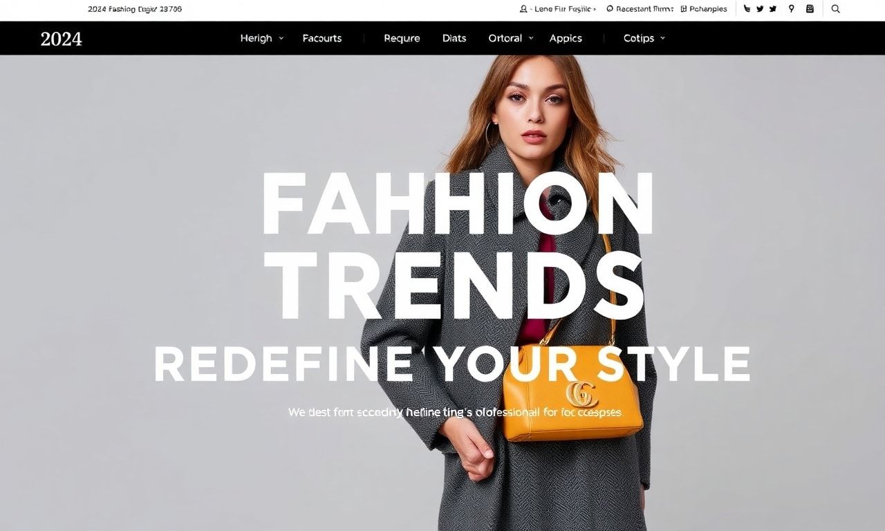 2024'teki Moda Trendleri: Stilinizi Yeniden Tanımlayın