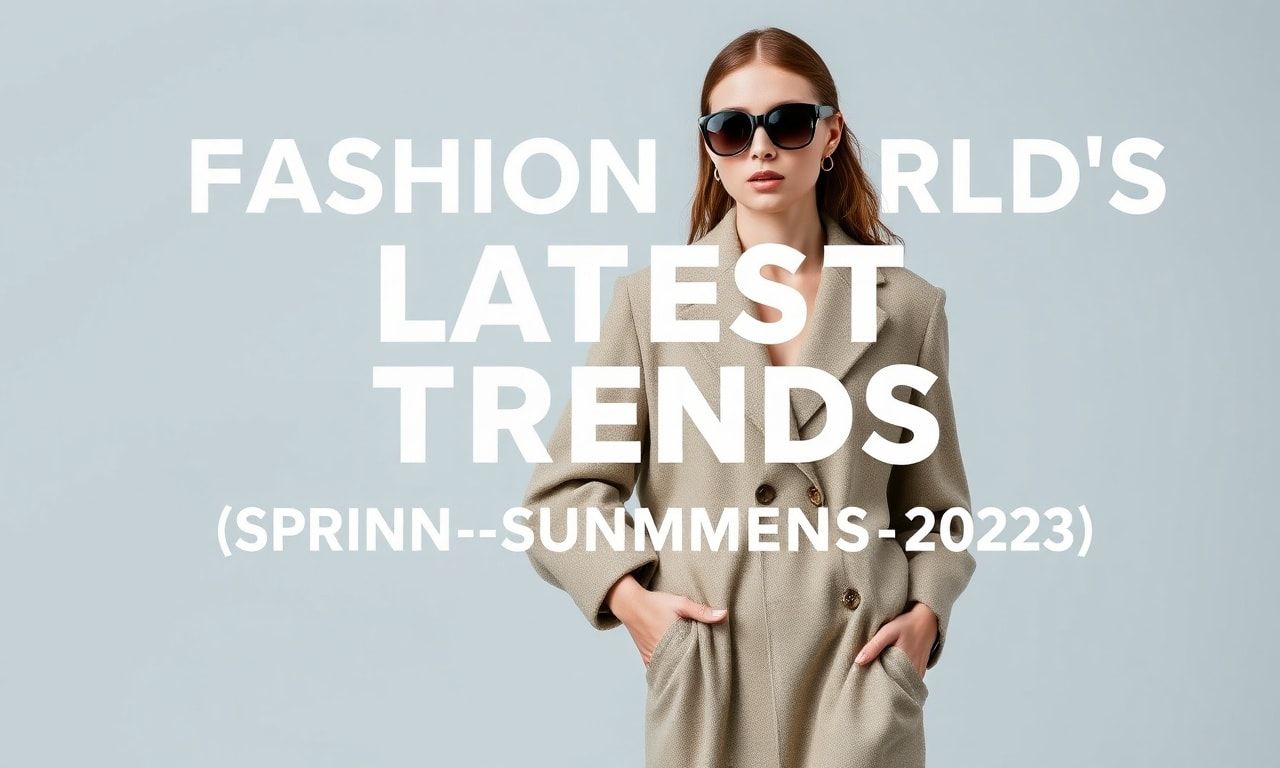 Moda Dünyasının En Güncel Trendleri: 2023 Bahar-Yaz Sezonu