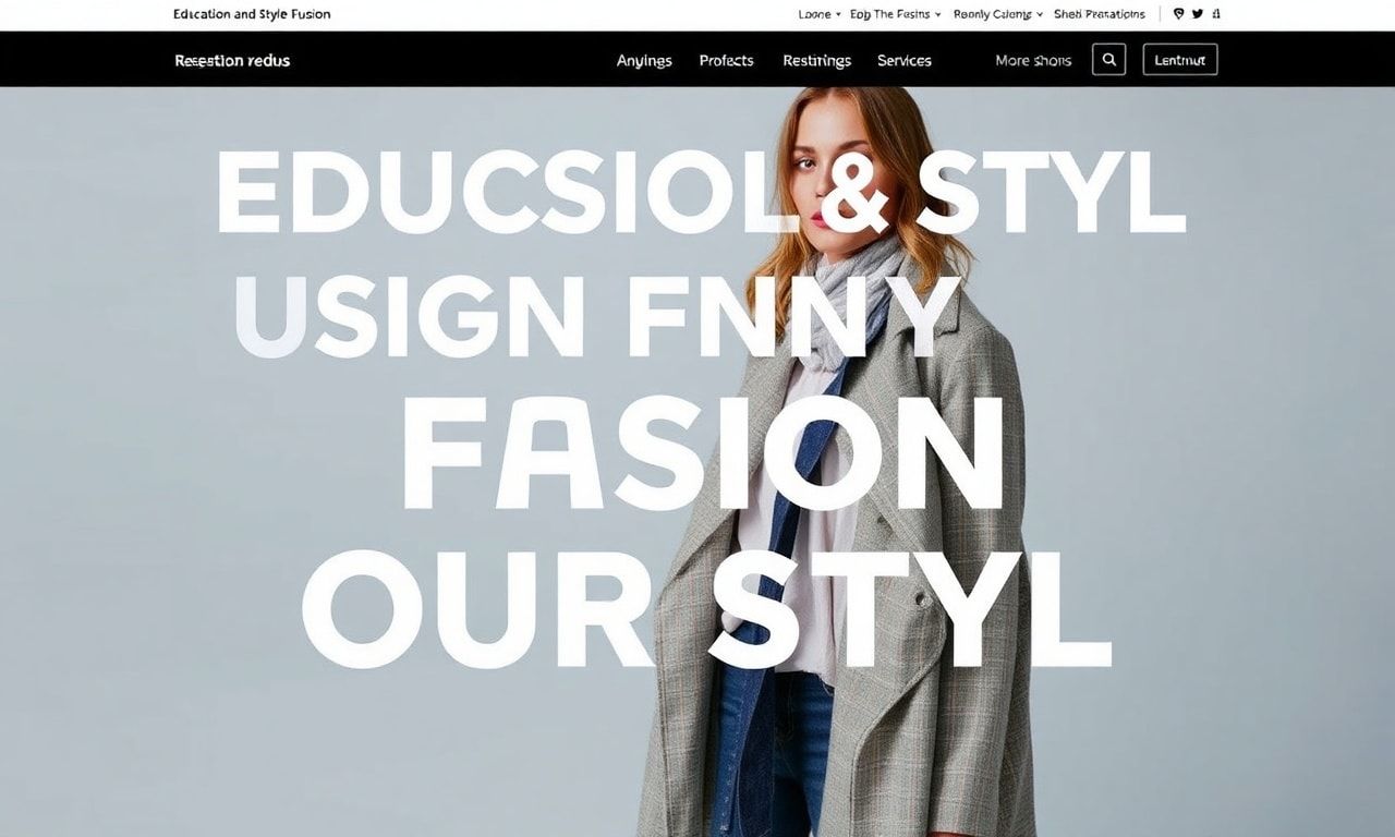 Moda Dünyasında Eğitim ve Stilde Birleşim: Stilinizi Geliştirmek İçin İpucları