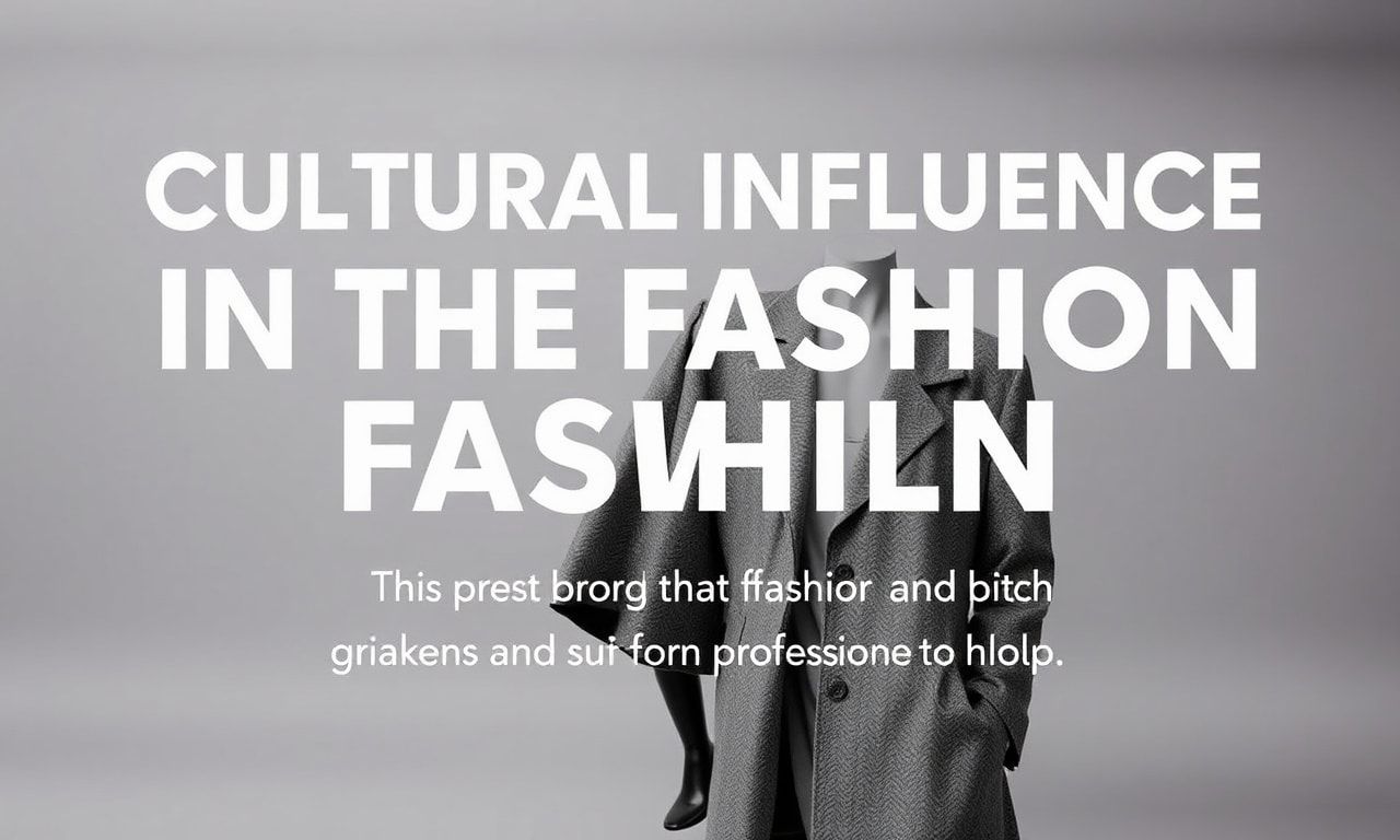Moda Dünyasında Kültürel Etki: Dundee Kültür Festivali'nden Esinlenerek