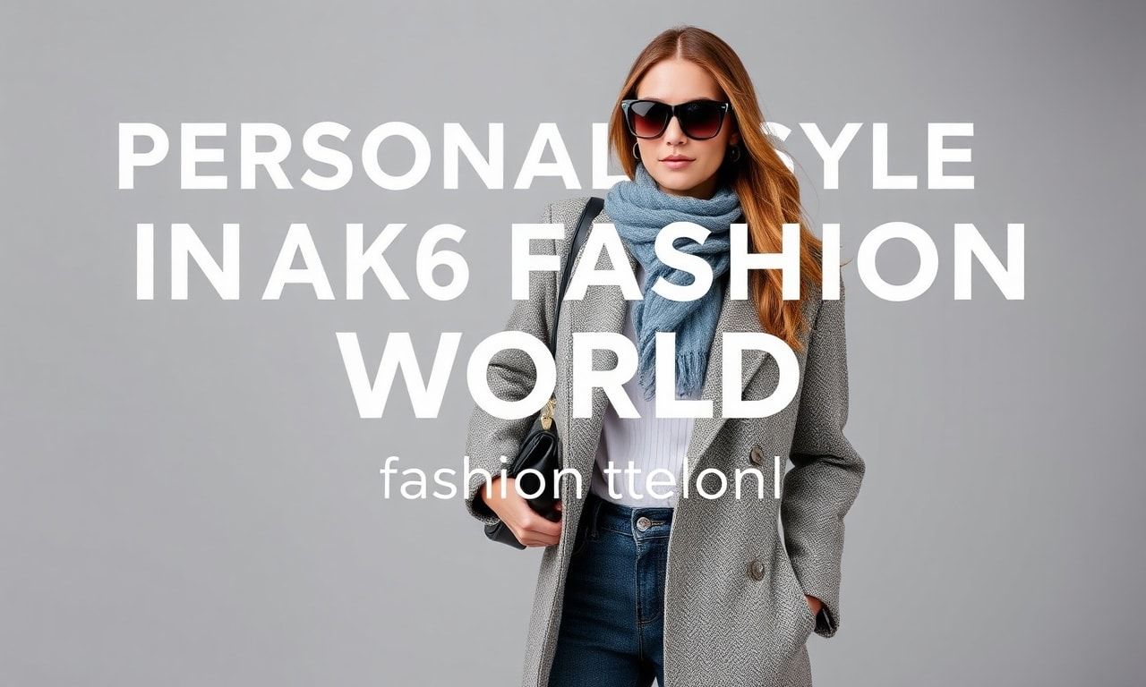 Moda Dünyasında Kişisel Stile Sahip Olmak: İpucu ve Trendler