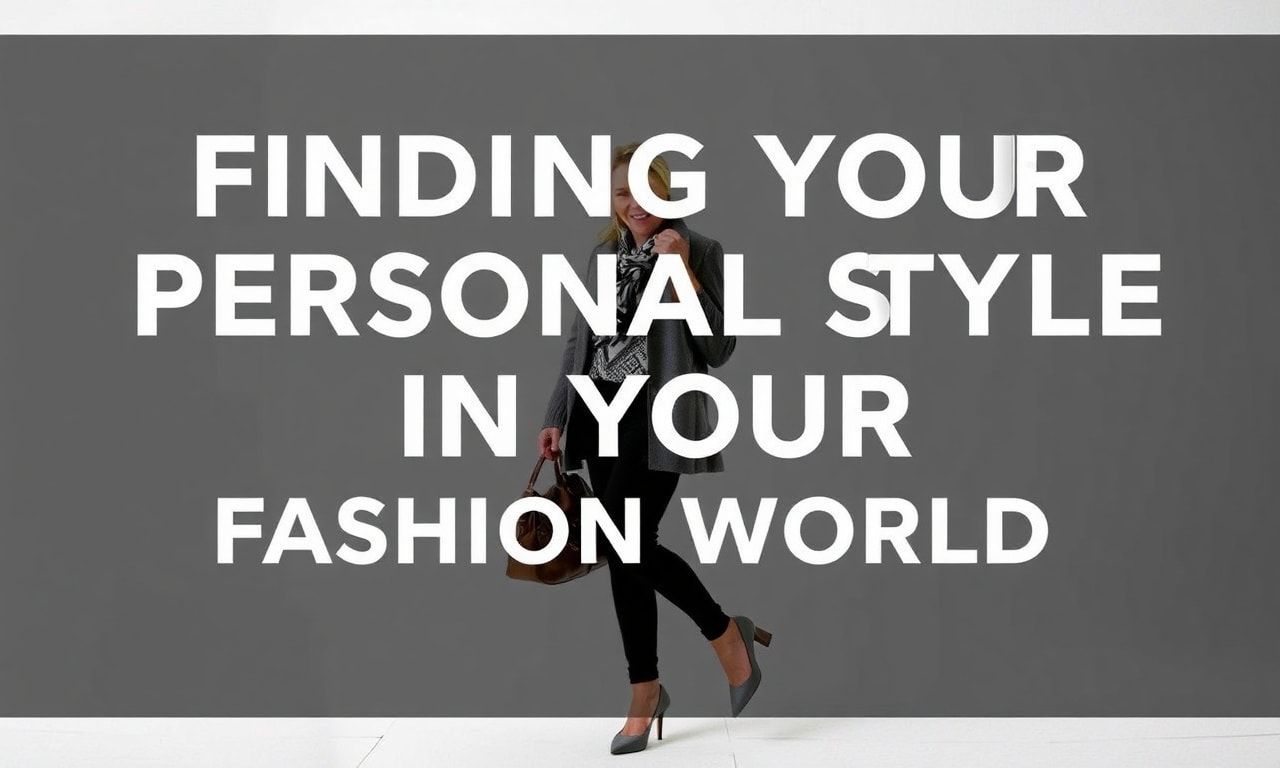 Moda Dünyasında Kişisel Stili Bulmak: Bir Rehber