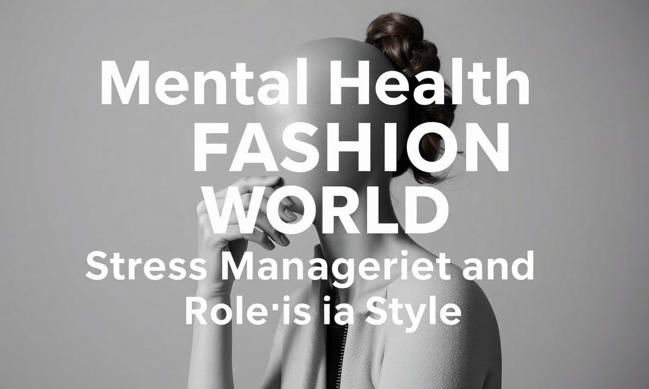 Moda Dünyasında Ruh Sağlığı: Stres Yönetimi ve Stilin Rolü