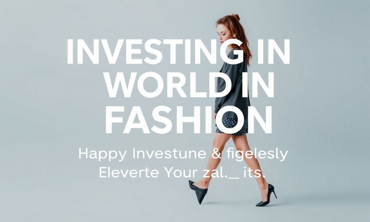 Moda Dünyasında Yatırım: Stilinizi Geliştirmek İçin Mutlu Yatırımlar