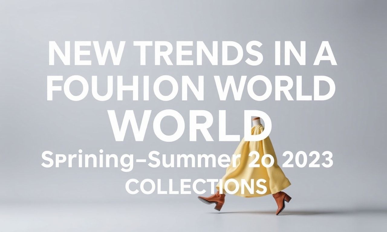 Moda Dünyasında Yeni Trendler: 2023 Bahar-Yaz Koleksiyonları