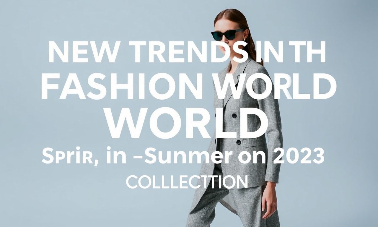 Moda Dünyasında Yeni Trendler: 2023 Bahar-Yaz Koleksiyonu