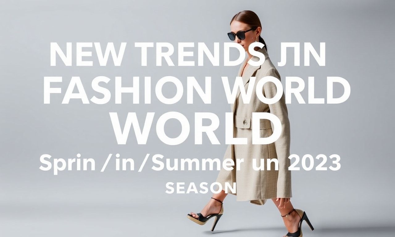 Moda Dünyasında Yeni Trendler: 2023 Bahar/Yaz Sezonu