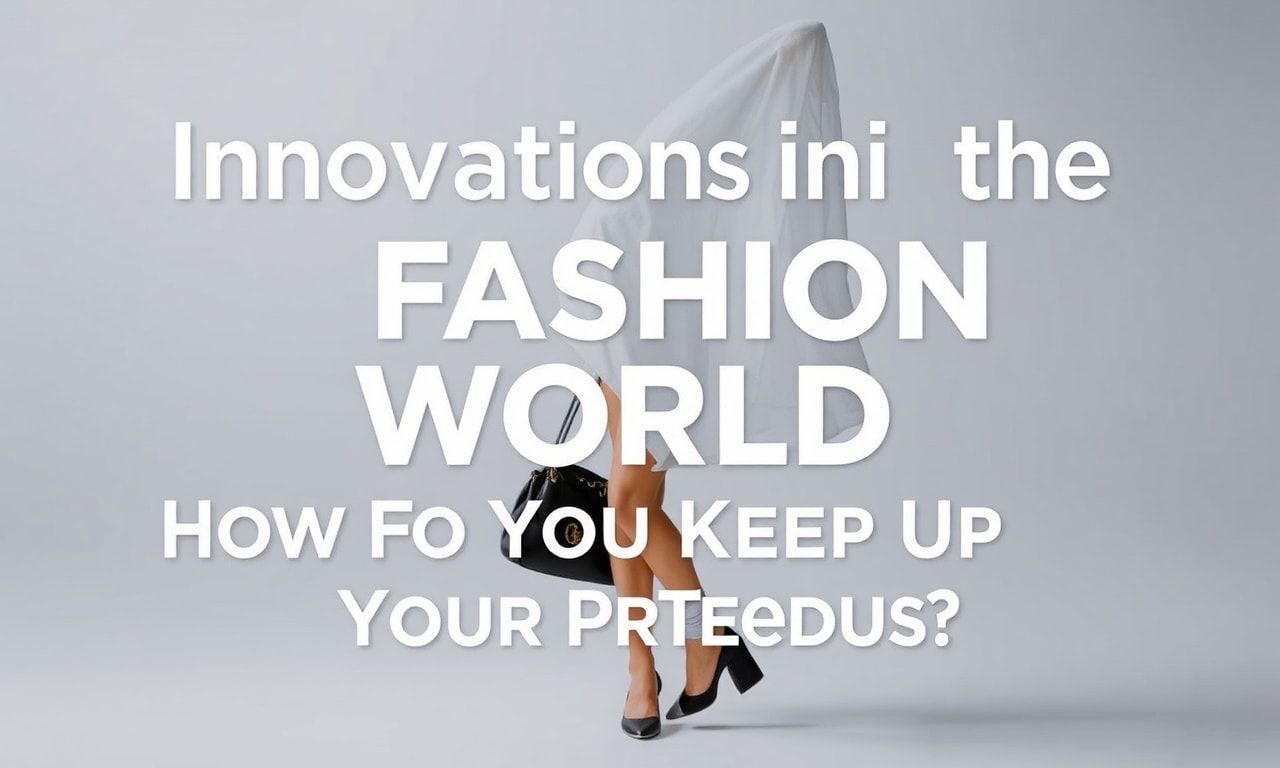 Moda Dünyasında Yenilikler: Trendleri Takip Etmeyi Nasıl Başarırsınız?