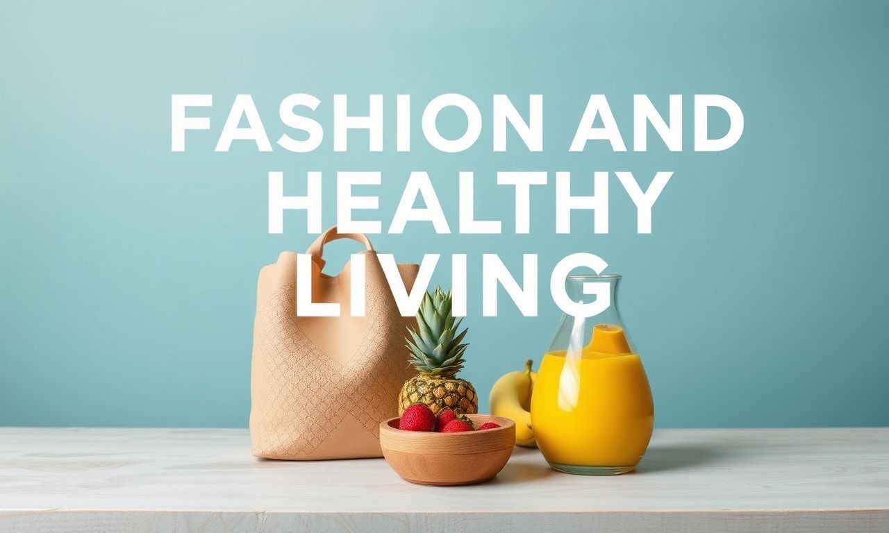 Moda ile Sağlıklı Yaşam: Stilde Kalmak ve Beslenmek